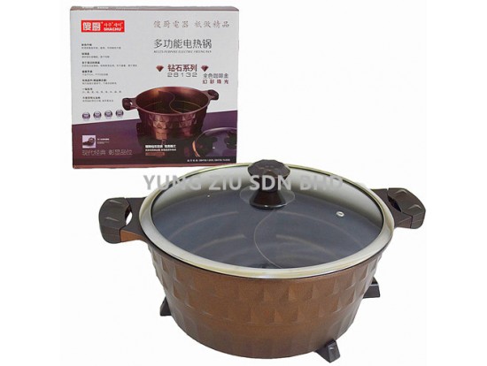 CS-X2#6L ELECTRIC DOUBLE FLAVOR HOT POT(SHACHU